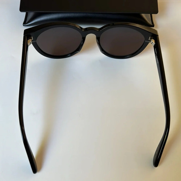 Authentic Saint Laurent 51mm Round Sunglasses Black main image 5